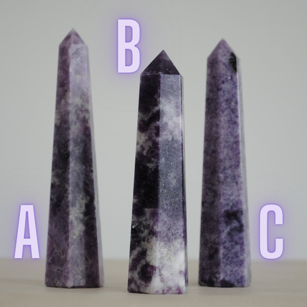 Lepidolite Tower