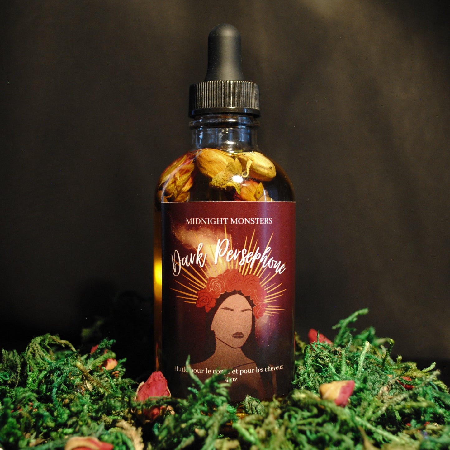 Huile pour le corps et les cheveux Dark Persephone