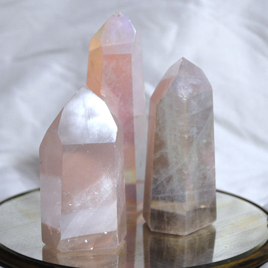 Tour de Quartz rose Angel Aura